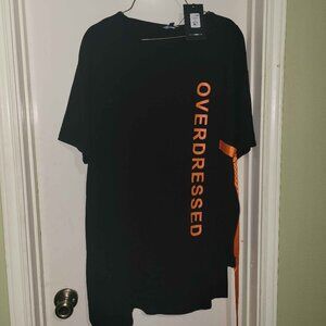 Overdressed Tunic Top - Black in XL